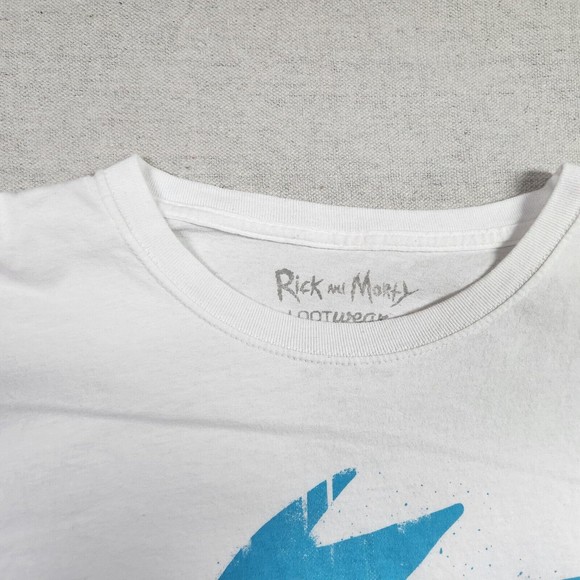 Rick and Morty Shirt Mens 3XL White Loot Wear Exclusive Casual Tee Short Sleeve - Picture 4 of 13